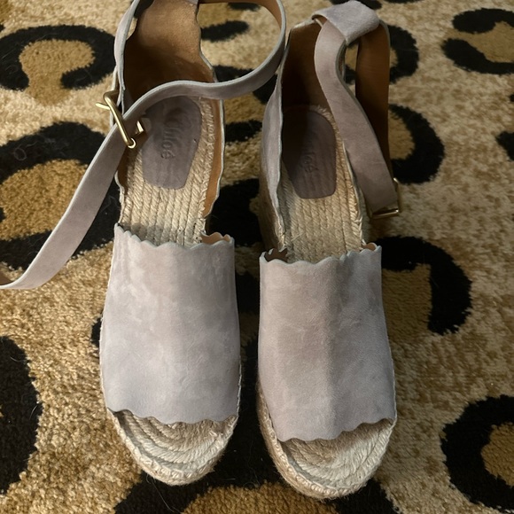 Chloe Scalloped Espadrilles - Picture 3 of 7
